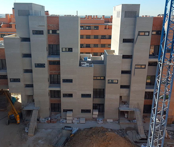 Obra 77 Vivivendas VPPB Los Molinos (Getafe)