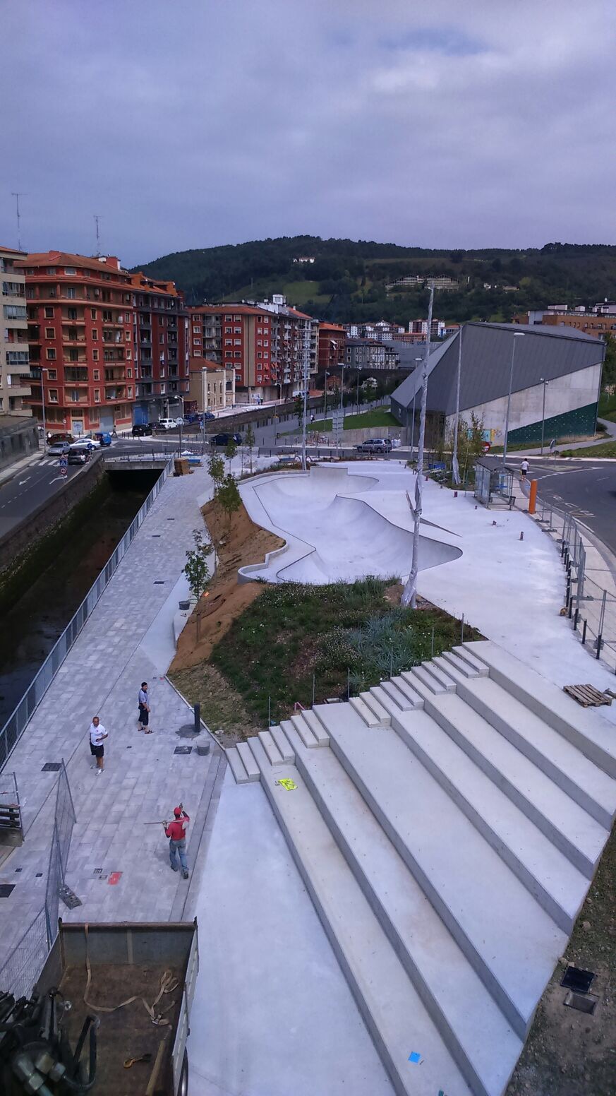 Urbanizacion del Ambito de Molinao Itsasadarra entre la Rotonda de Acceso a Antxo y Pabinsa